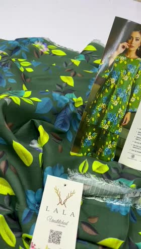 Rs 2300 Lala bana Dora linen same printed 2 pc Rs 2300 Lala bana Dora linen same printed 2 pc